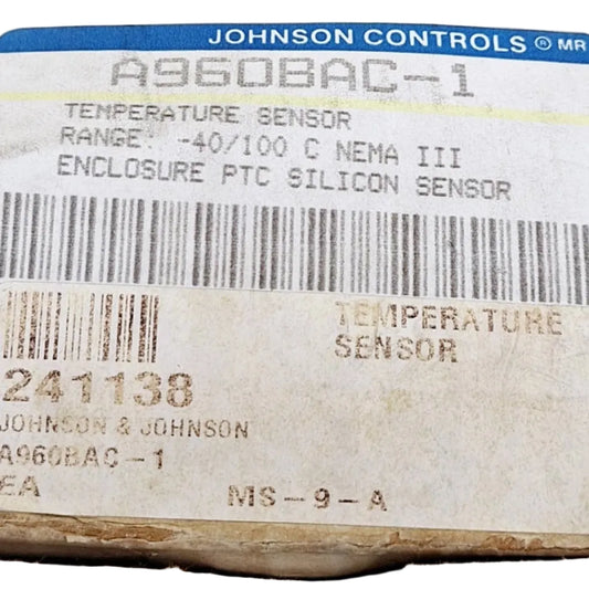 Johnson Controls A960BAC-1 Temperature Sensor