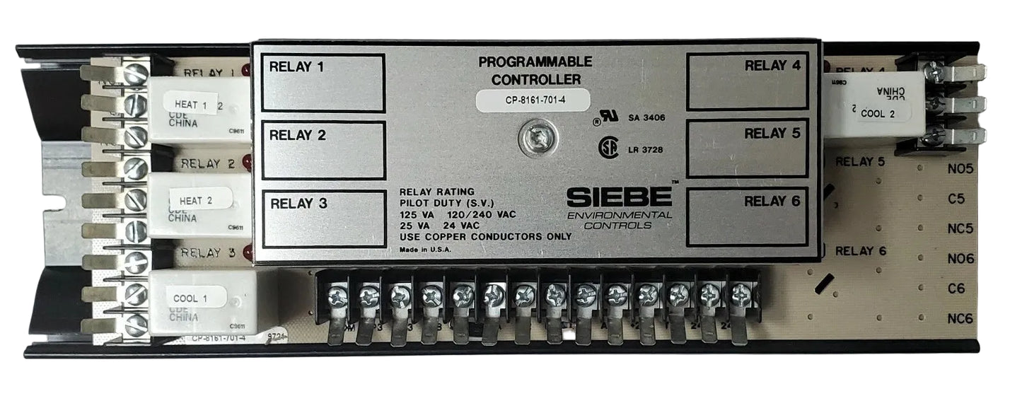 Edpac 060059 Barber Colman Temperature Controller Module - 6 Stage