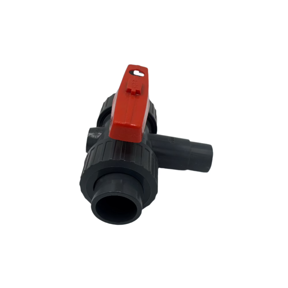 Georg Fischer +GF+ PVC 3 Way Ball Valve 3/4"