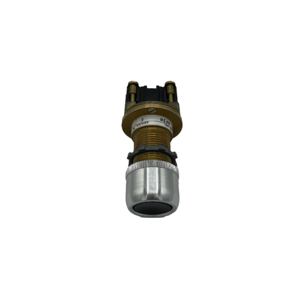 Allen-Bradley 800H-AP2 Flush Head Push Button Black Edpac 303469