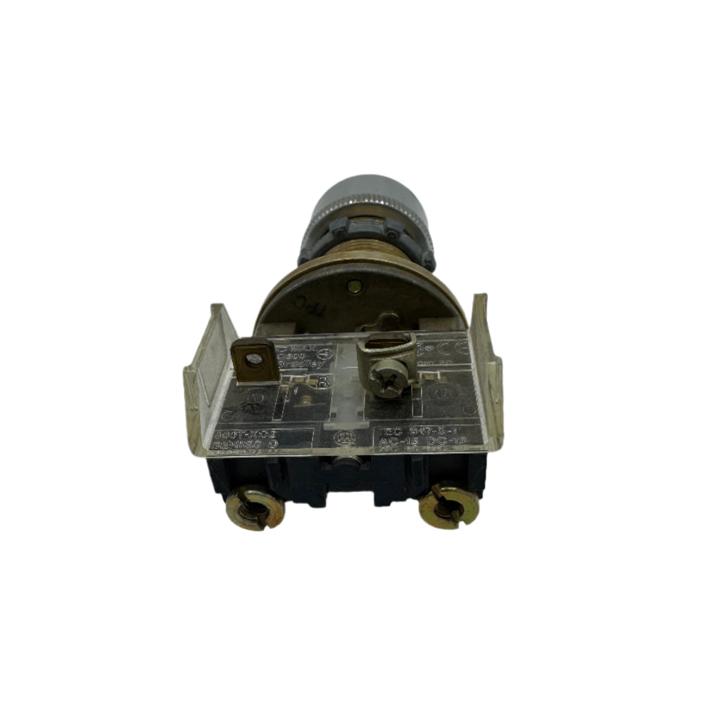 Allen-Bradley 800H-AP2 Flush Head Push Button Black Edpac 303469