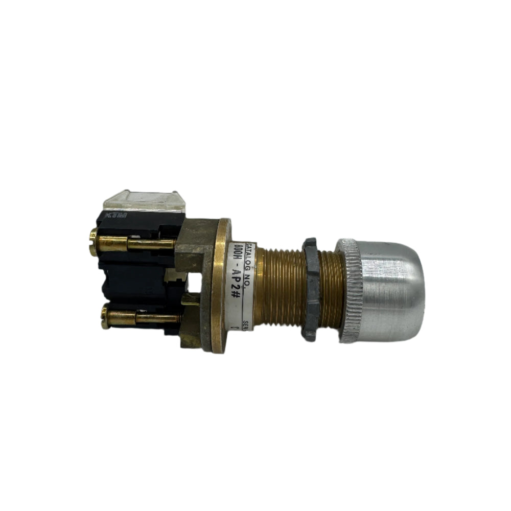 Allen-Bradley 800H-AP2 Flush Head Push Button Black Edpac 303469