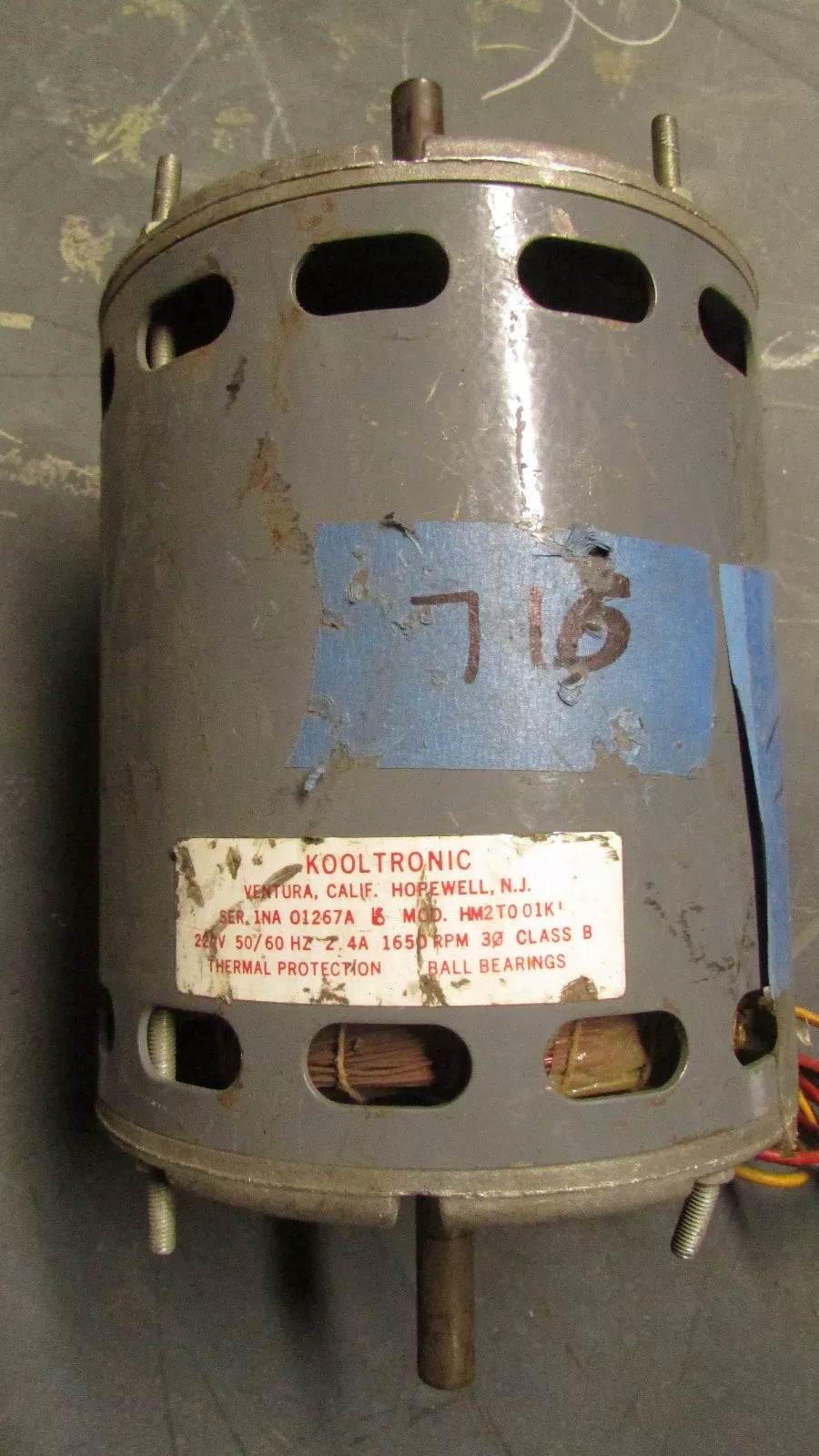 Kooltronic HM2T001K Motor