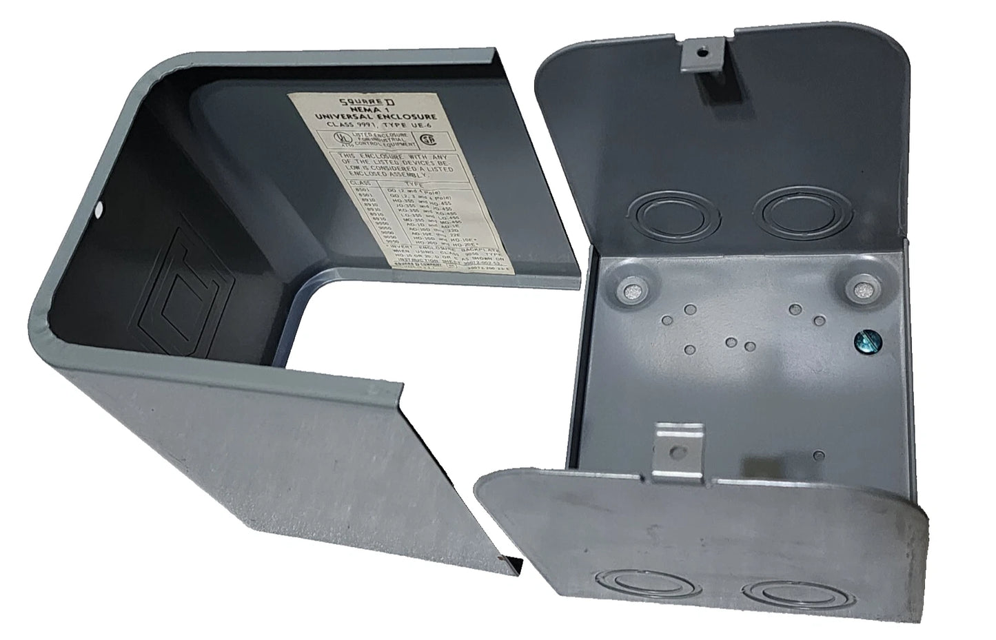 Square D Class 9991, Type UE-6 Nema 1 Universal Enclosure