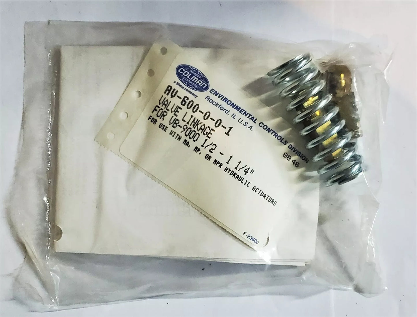 Edpac AV-600-0-0-1 1-1/4" 2 Way Valve