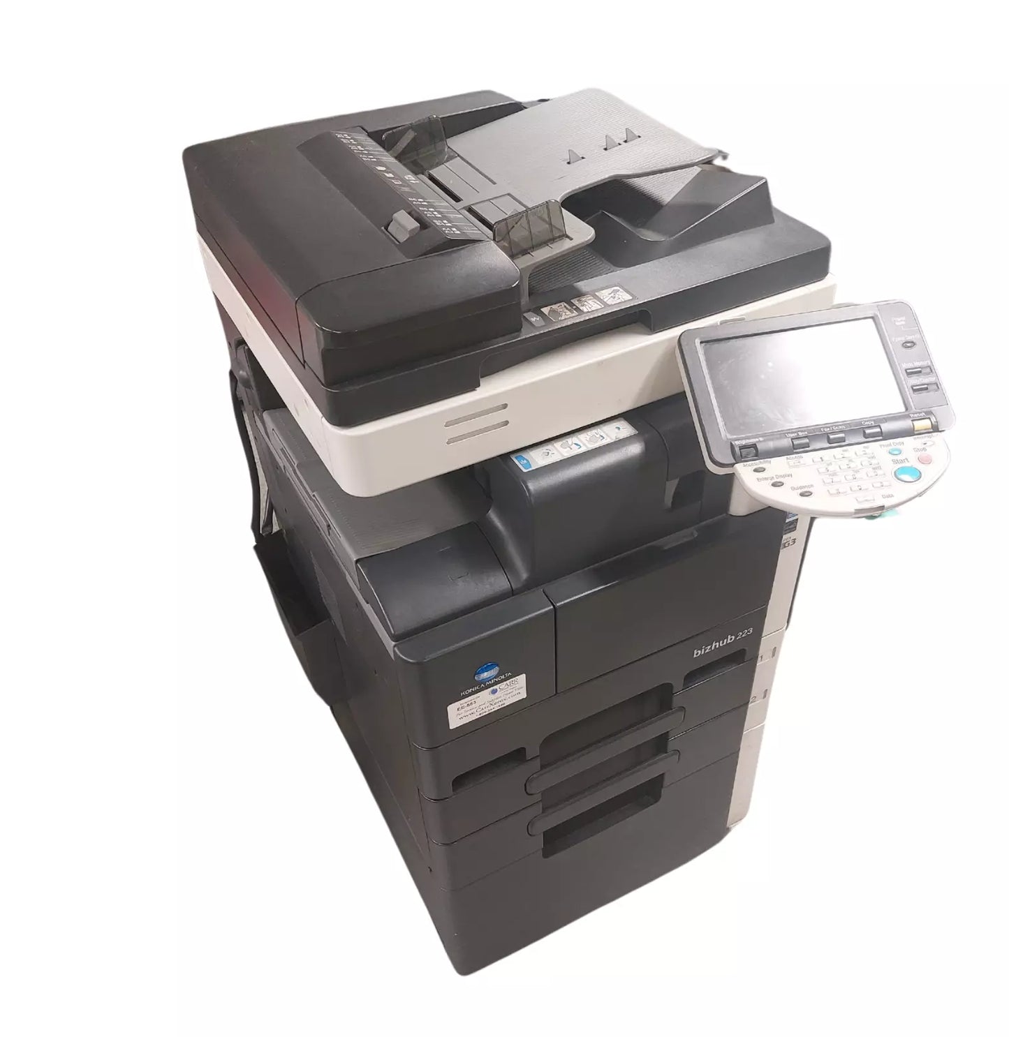 Konica Minolta Bizhub 223 Laser Mono Printer Scanner Copier A3 22PPM All-in-One
