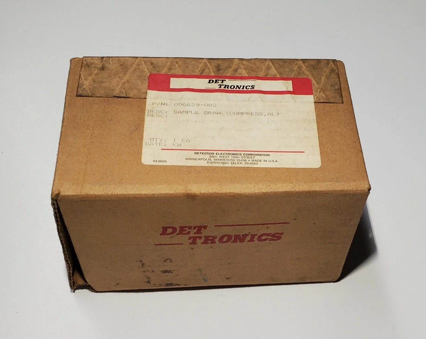 Det-Tronics 006629-002 Sample Draw Cup