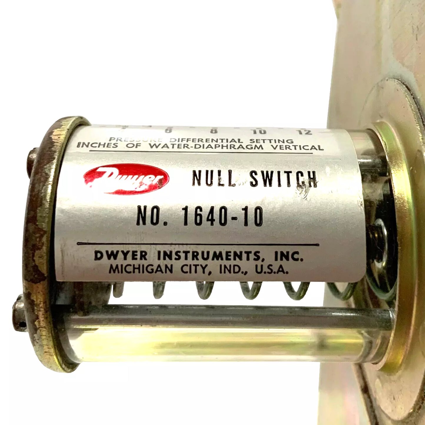 Dwyer 1640 10 Floating Contact Null Switch