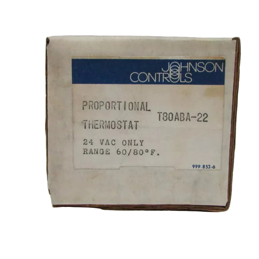 Johnson Control T80ABA-22 Thermostat