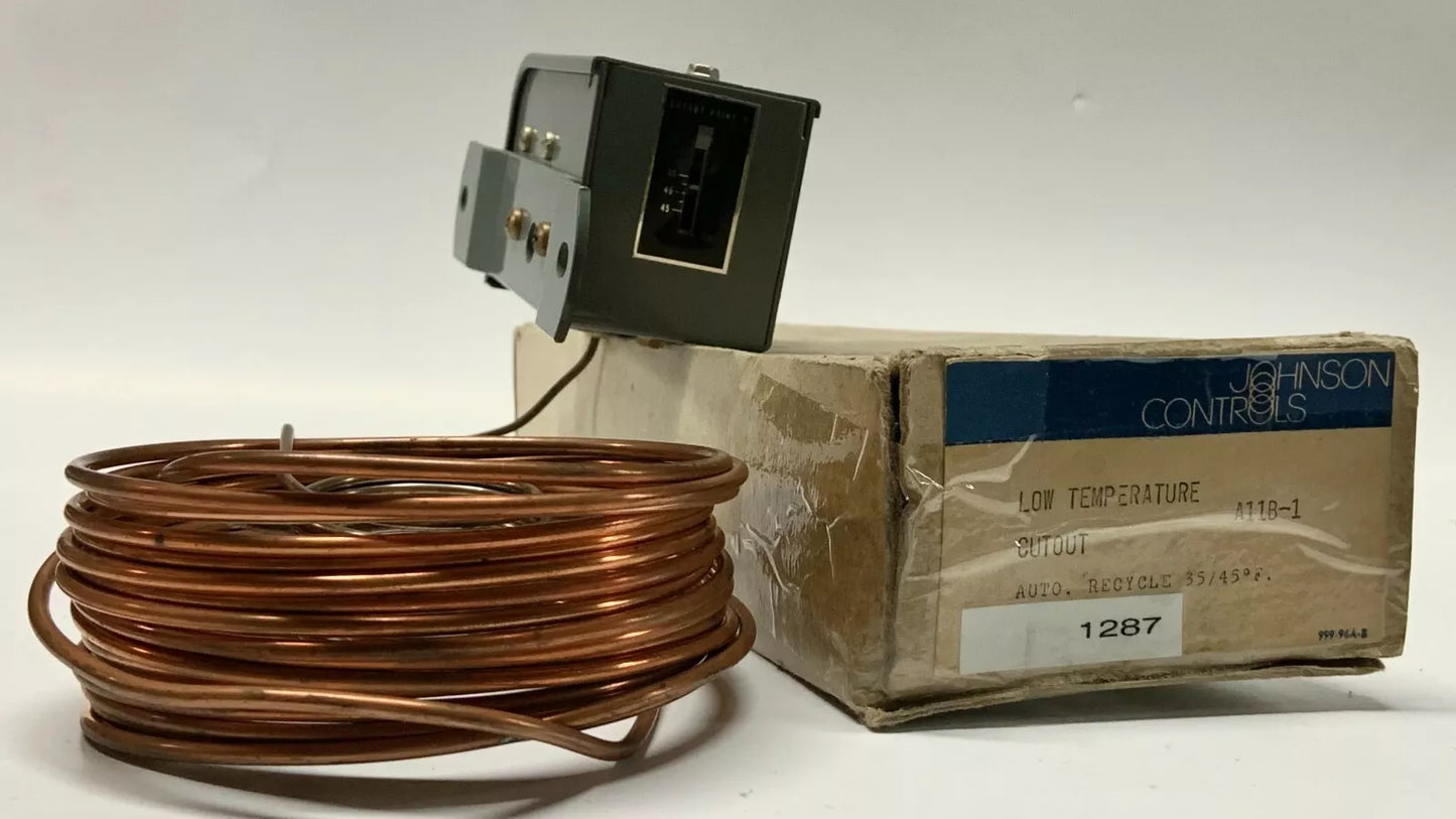 Johnson Controls A11B-1C Low Temperature Cutout