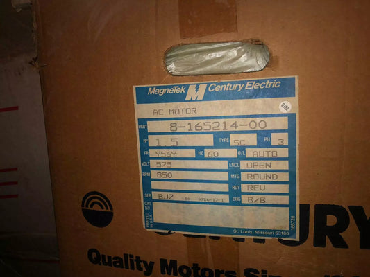 MagneTek Century 8-165214-00 Electric Motor