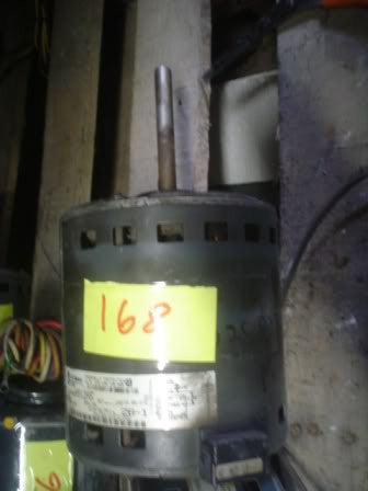 General Electric 5KCP39SGH912AS HVAC Motor 1 HP 1100 RPM
