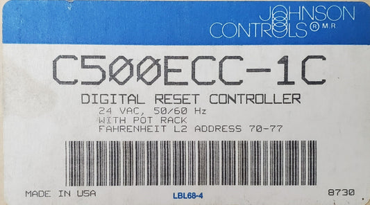 Johnson Controls C500ECC-1C Digital Reset Controller