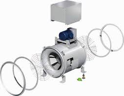 GREENHECK QEI-33-I-75 Mixed Flow Fan / Purge Fan Power Ventilator