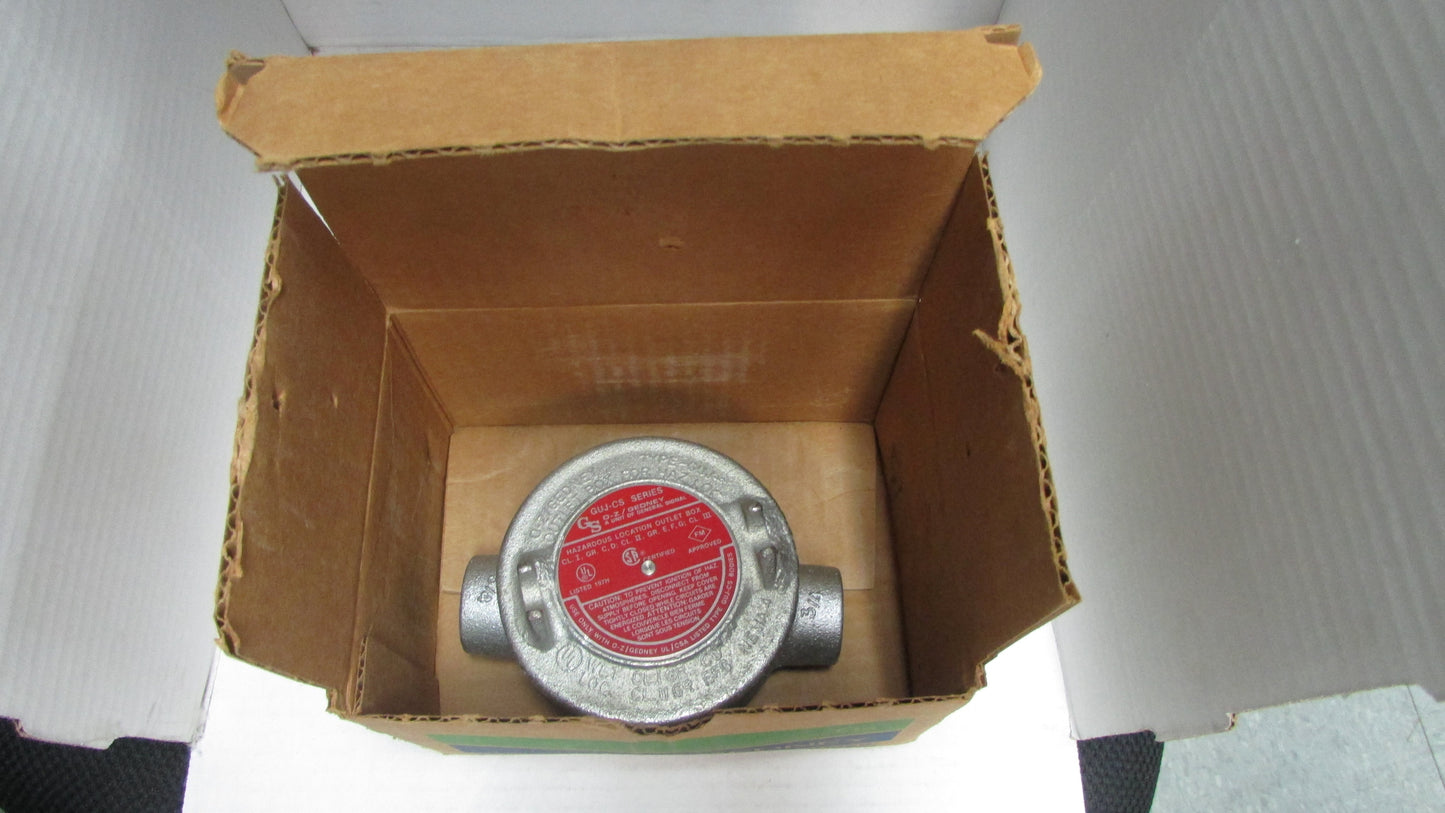 OZ-Gedney GUJC-75CS Outlet Box 3/4"