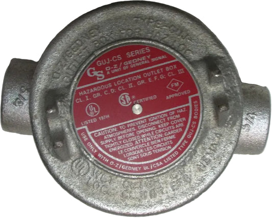 OZ-Gedney GUJC-75CS Outlet Box 3/4"