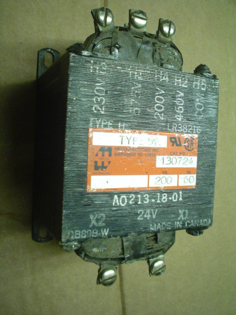 NECO HAMMOND LR38216 130724 TRANSFORMER