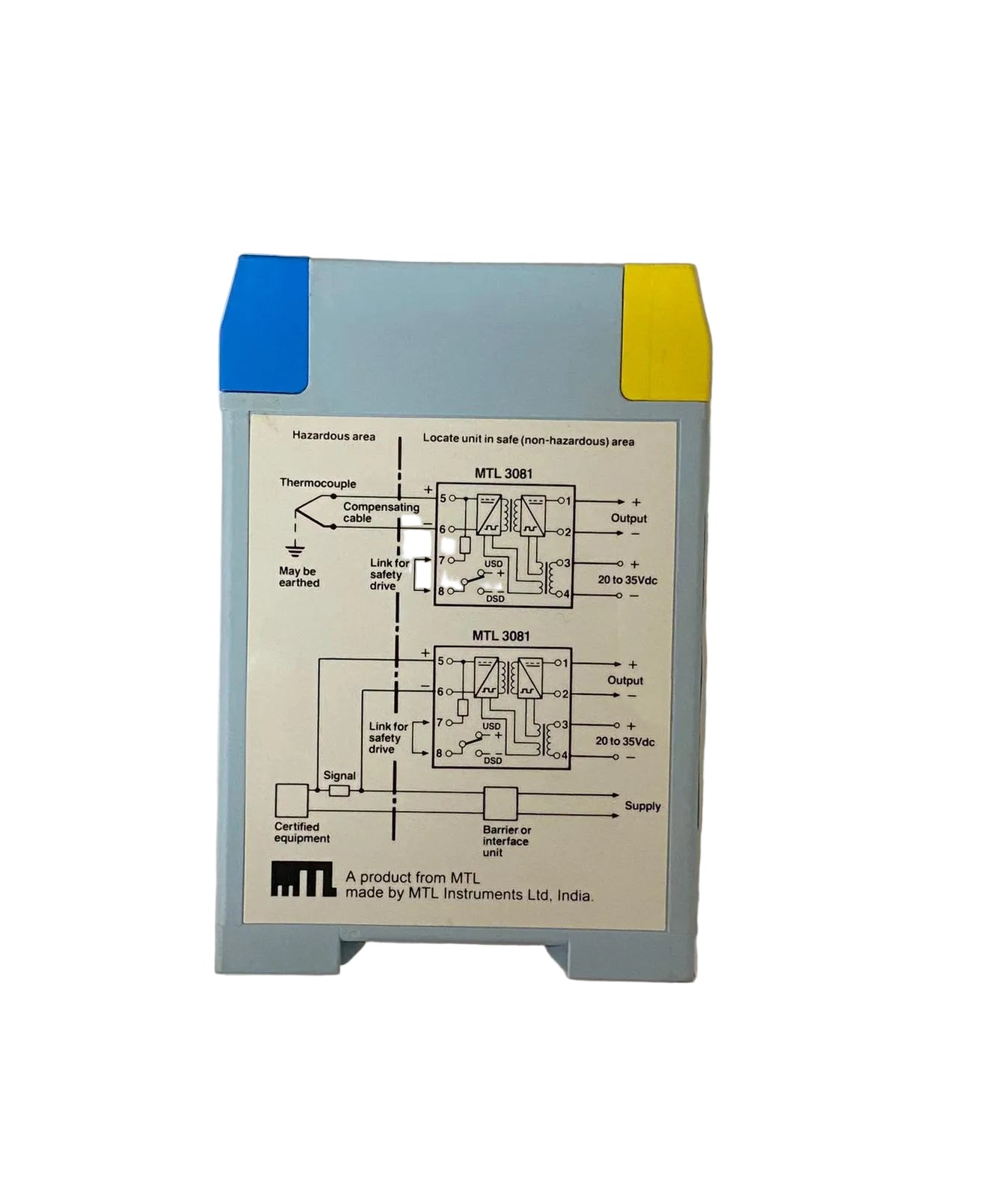 MTL Measurement Technology Ltd Instruments MTL-3081 Millivolt Isolator
