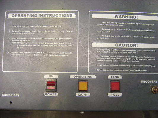 HUPP RC 2000 C9100394 RECLAIM MACHINE CART ON WHEELS