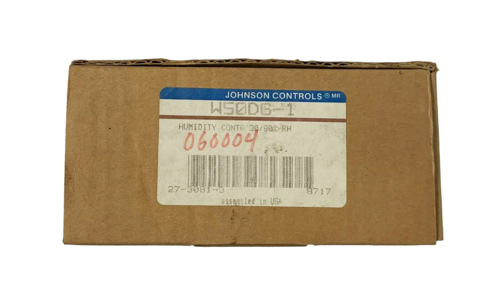 Johnson Controls W50DG-1 Humidity Controller