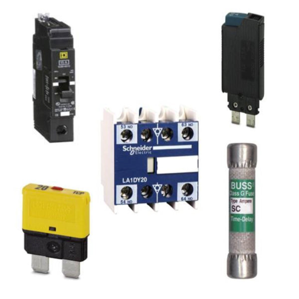 Breakers & Contactors & Fuses & Capacitors