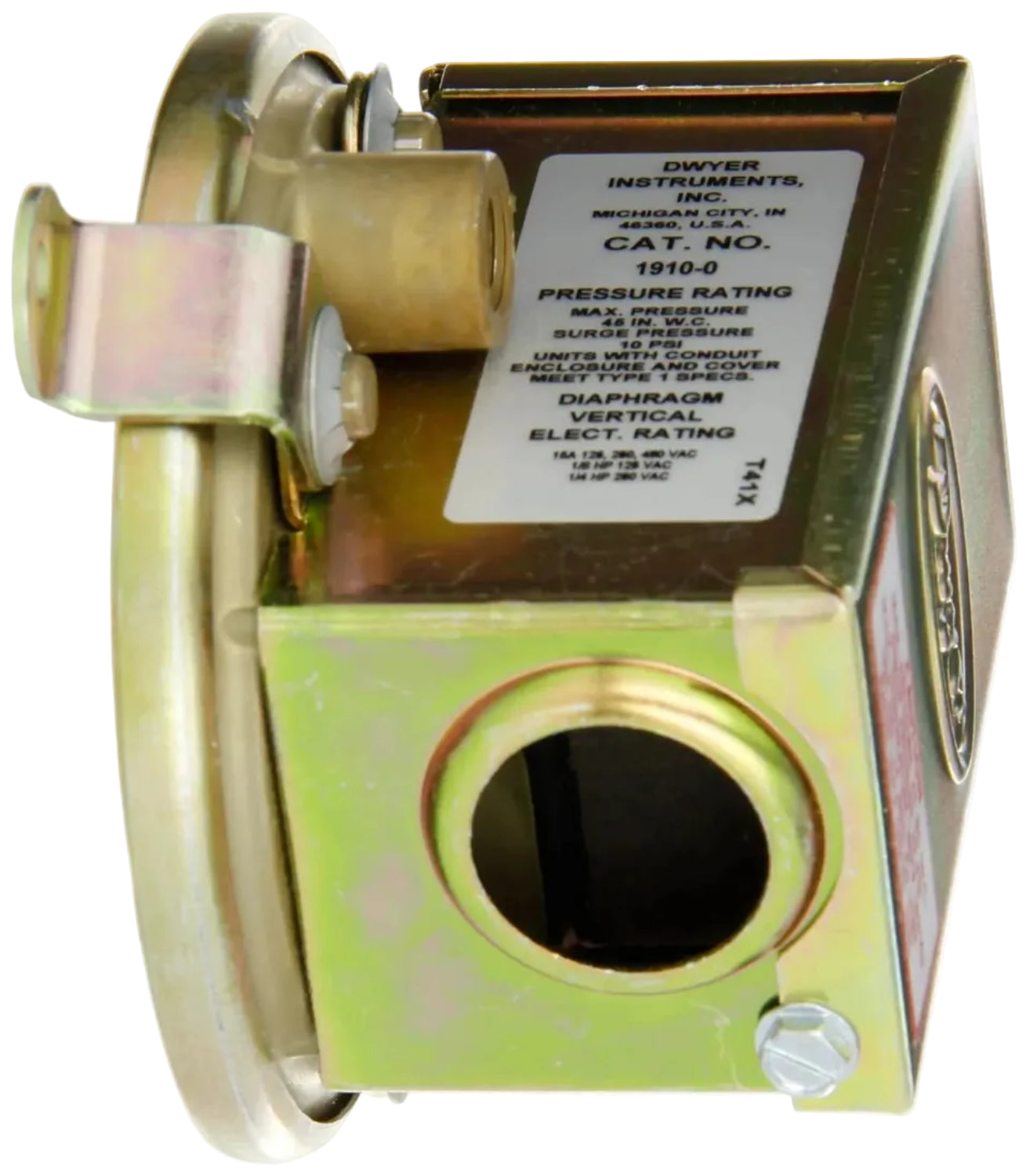 Dwyer|1910‑0|Series 1900 compact Low Differential Pressure Switch