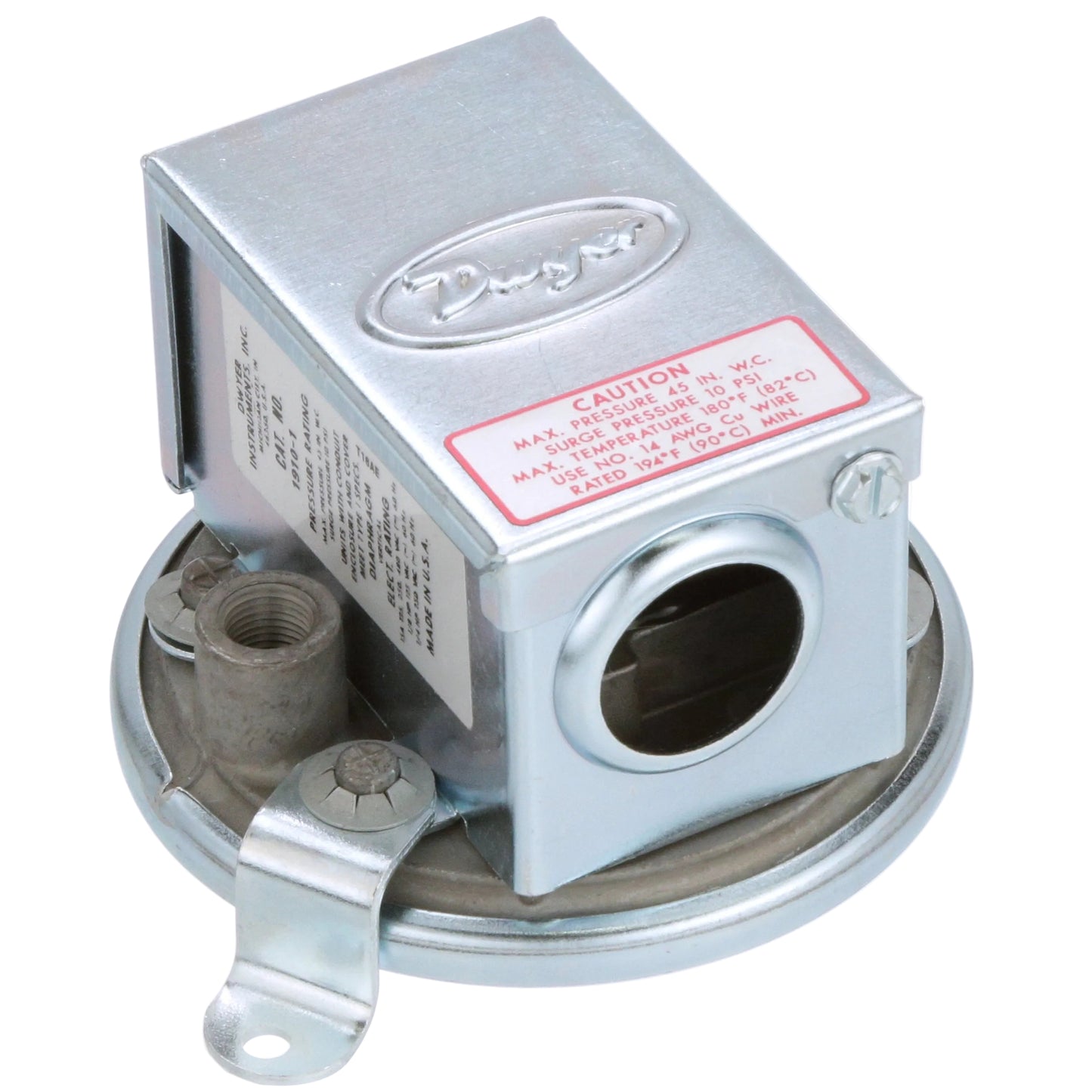 Dwyer Instruments|1910-1|Compact Low Differential Pressure Switch