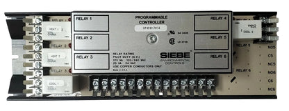 Edpac 060059 Barber Colman Temperature Controller Module - 6 Stage