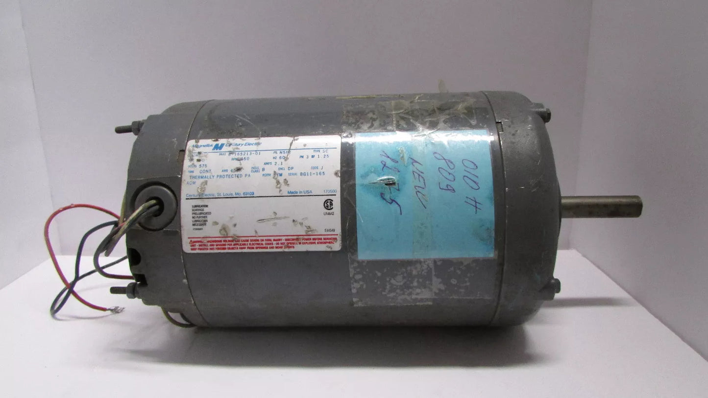 Century / Magnetek 8-165213-01 Electric Motor