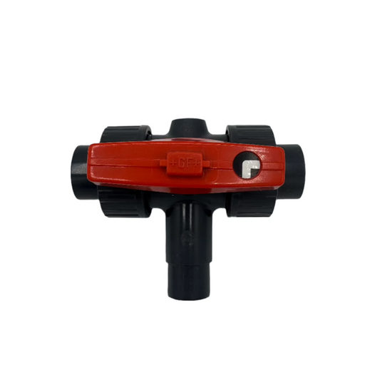 Georg Fischer +GF+ PVC 3 Way Ball Valve 3/4"