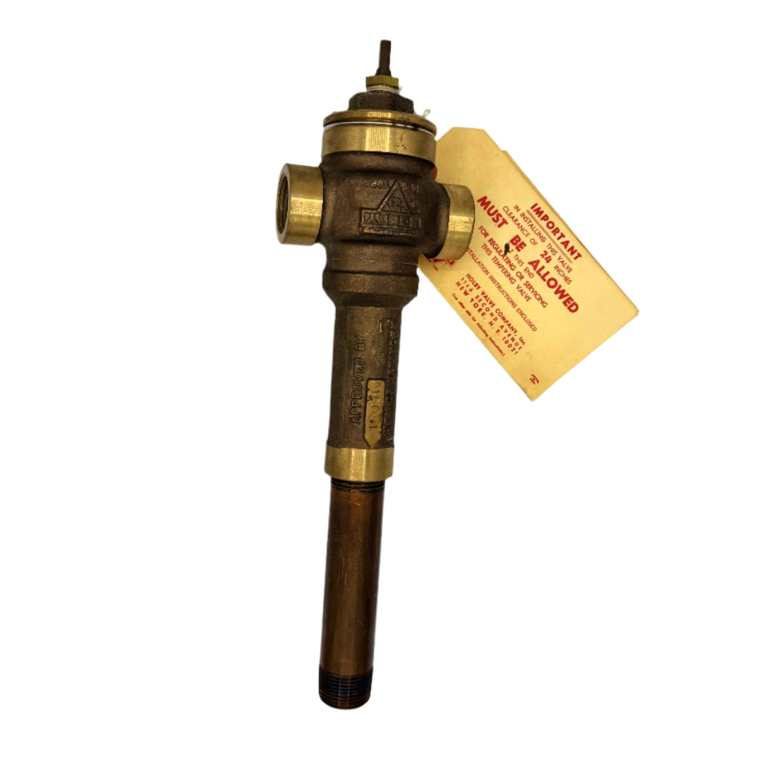 Holby A15091 Tempering Valve Bronze Thermostatic 1"