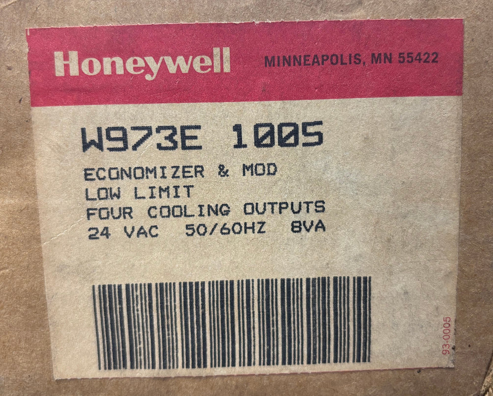 Honeywell W973E 1005 Control System Board / Logic Panel CNT00758