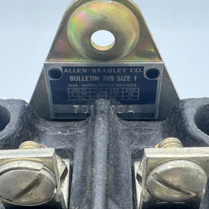 Allen-Bradley 709B0DA Motor Starter Contactor
