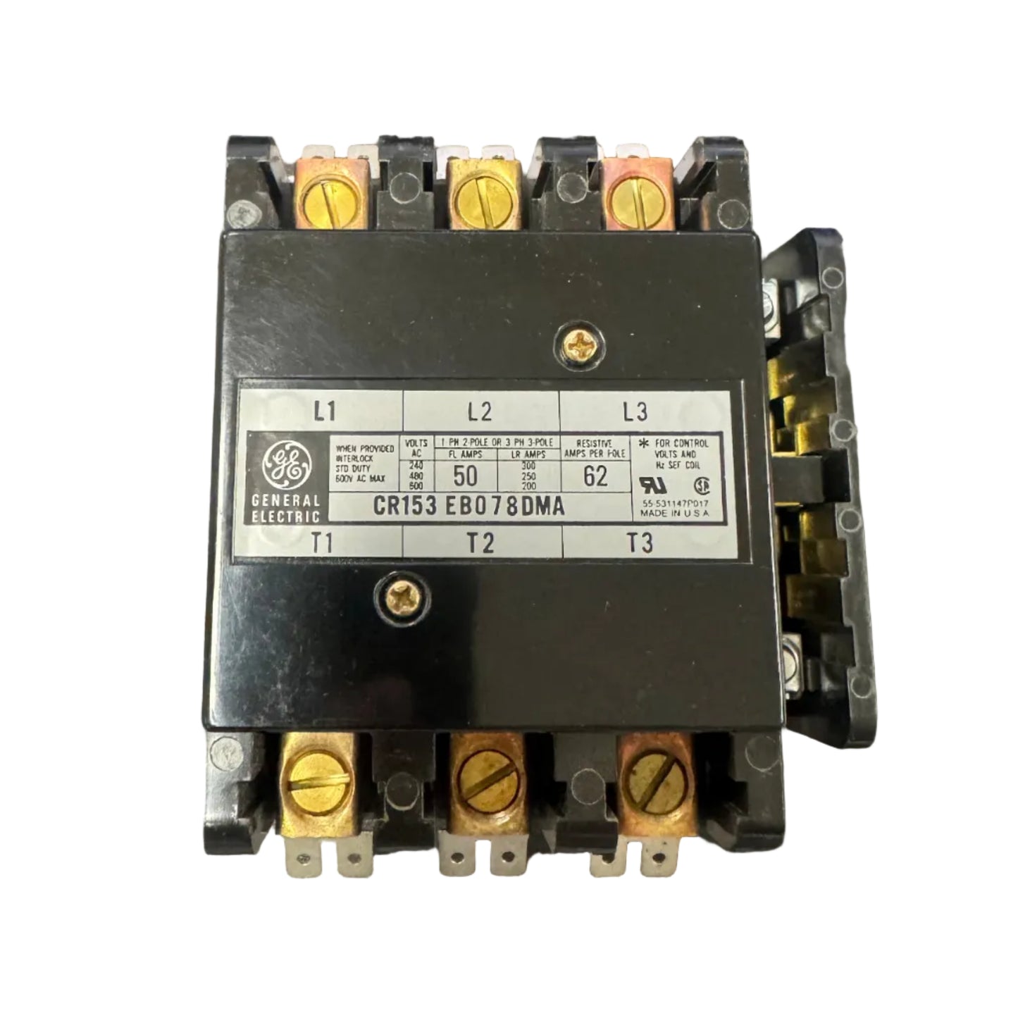 General Electric CR153 EB078DMA CONTACTOR