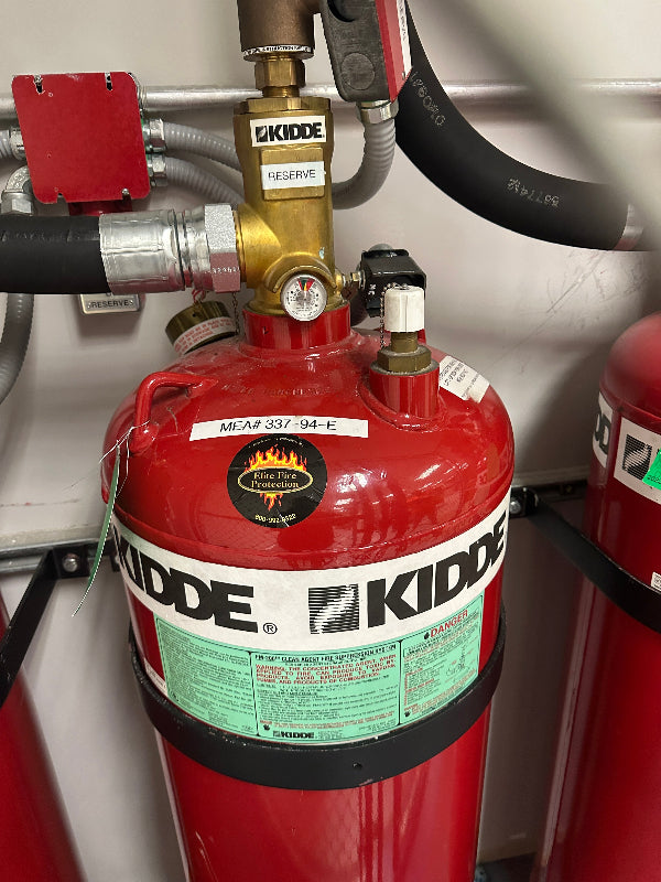 Kidde FM-200 Clean Agent Fire Extinguishing System 4 Extinguisher