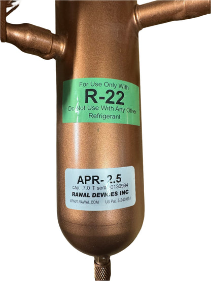 Rawal Devices APR-2.5 Hot gas bypass R-22 7 Ton