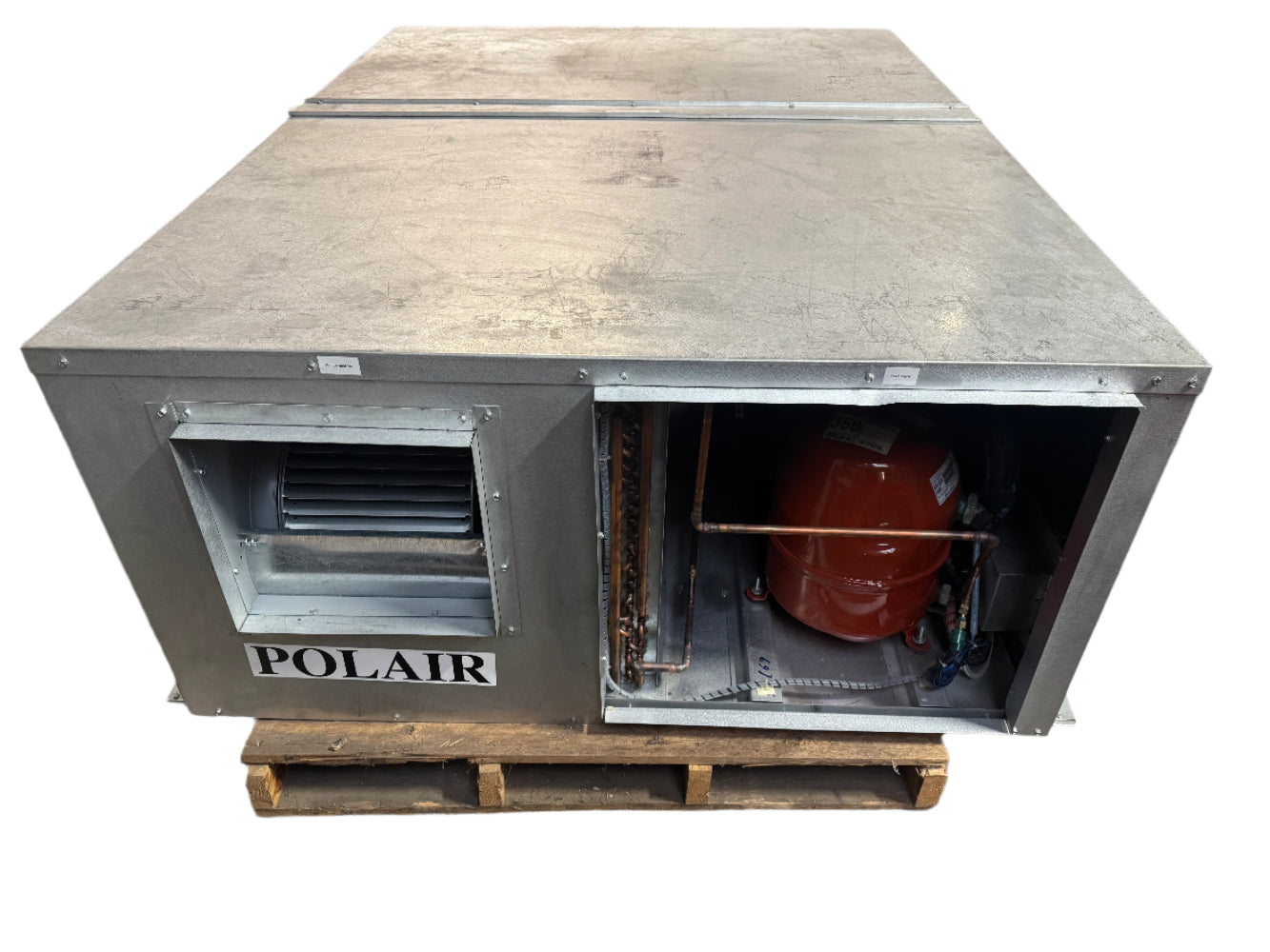 Polair PHAC 048-3-2 4 Ton Indoor Horizontal Air Cooled Package Unit