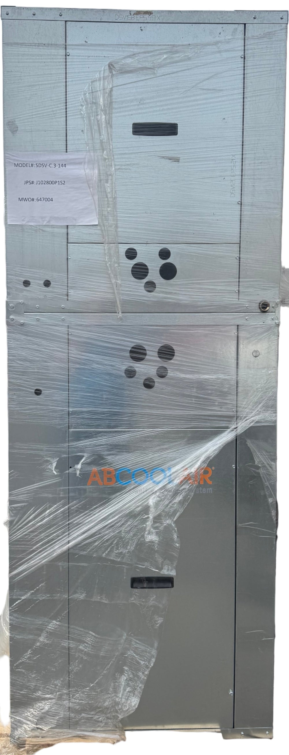 Ab Cool Air / Sigma SDSV-C.3-144 12 Ton Indoor Vertical Air-Cooled Self-Contained Package Unit