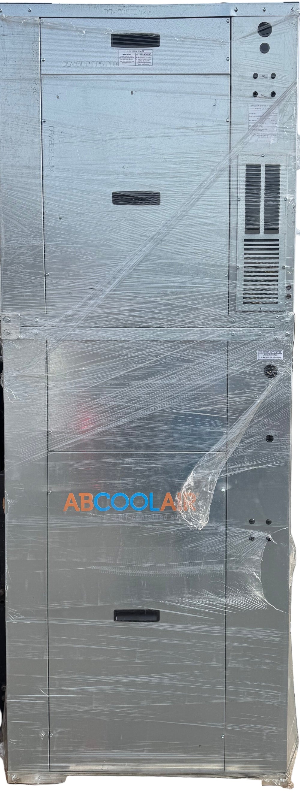 Ab Cool Air / Sigma SDSV-C.3-144 12 Ton Indoor Vertical Air-Cooled Self-Contained Package Unit