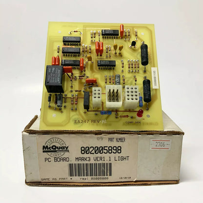 McQuay 802005898 Heat Pump Control Circuit PC Board Mark 3