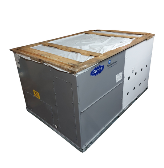 Carrier 48FCEM12A3A5-0A0A0 Weather Maker 10 Ton Packaged Rooftop Gas Heat & Electric Cool Unit