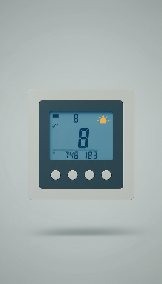 Commercial Digital Thermostat with Lockout Feature