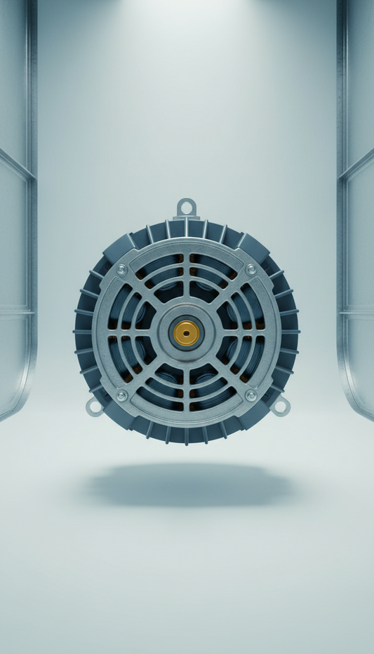 Three-Phase Blower Motor with Oversized Bearings