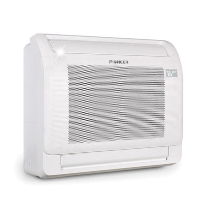 Pioneer® Quantum Ultra™ 16,000 BTU 23.8 SEER2 230V Floor/Low-Wall Mounted Console Ductless Mini-Split Air Conditioner Inverter Heat Pump Full Set