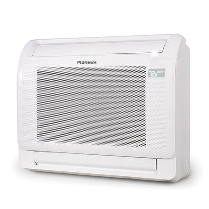 Pioneer® Quantum Ultra™ 16,000 BTU 23.8 SEER2 230V Floor/Low-Wall Mounted Console Ductless Mini-Split Air Conditioner Inverter Heat Pump Full Set