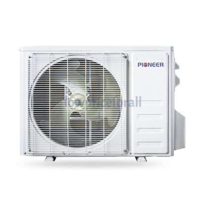 Pioneer® Quantum Hyperformance™ 24,000 BTU 22.5 SEER2 230V High-Wall Ductless Energy-Star Mini-Split Air Conditioner Inverter Hyper Heat Pump Full Set