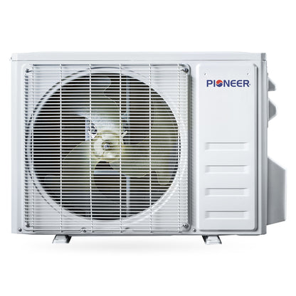 Pioneer® Quantum Hyperformance™ 12,000 BTU 25 SEER2 230V High-Wall Ductless Energy-Star Mini-Split Air Conditioner Inverter Hyper Heat Pump Full Set