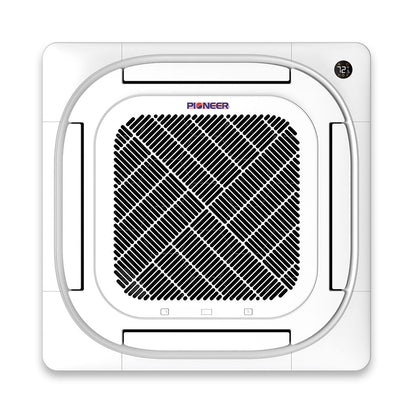 Pioneer® Quantum Ultra™ 36,000 BTU 20 SEER2 230V 4-Way Ceiling Cassette Ductless Mini-Split Air Conditioner Inverter Heat Pump