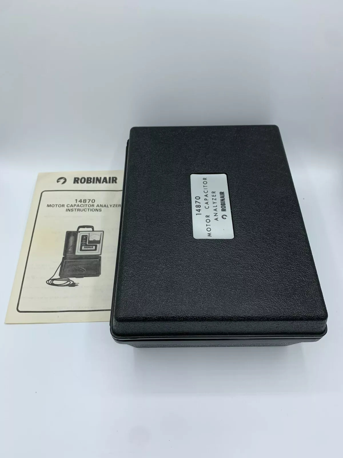 Robinair 14870 Vintage Motor Capacitor Analyzer