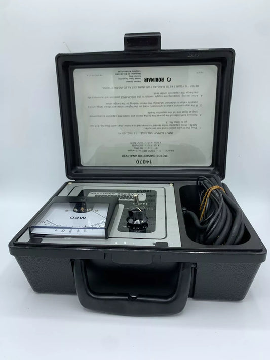 Robinair 14870 Vintage Motor Capacitor Analyzer